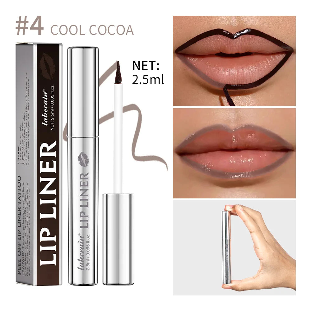 Waterproof Peel-Off Matte Lip Liner - 26