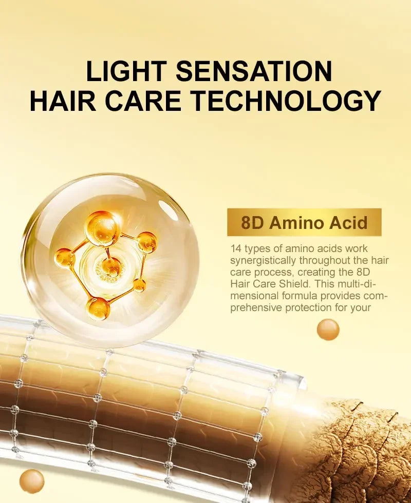 Amino Acid Revitalizing Hair Oil for Frizz Control and Shine