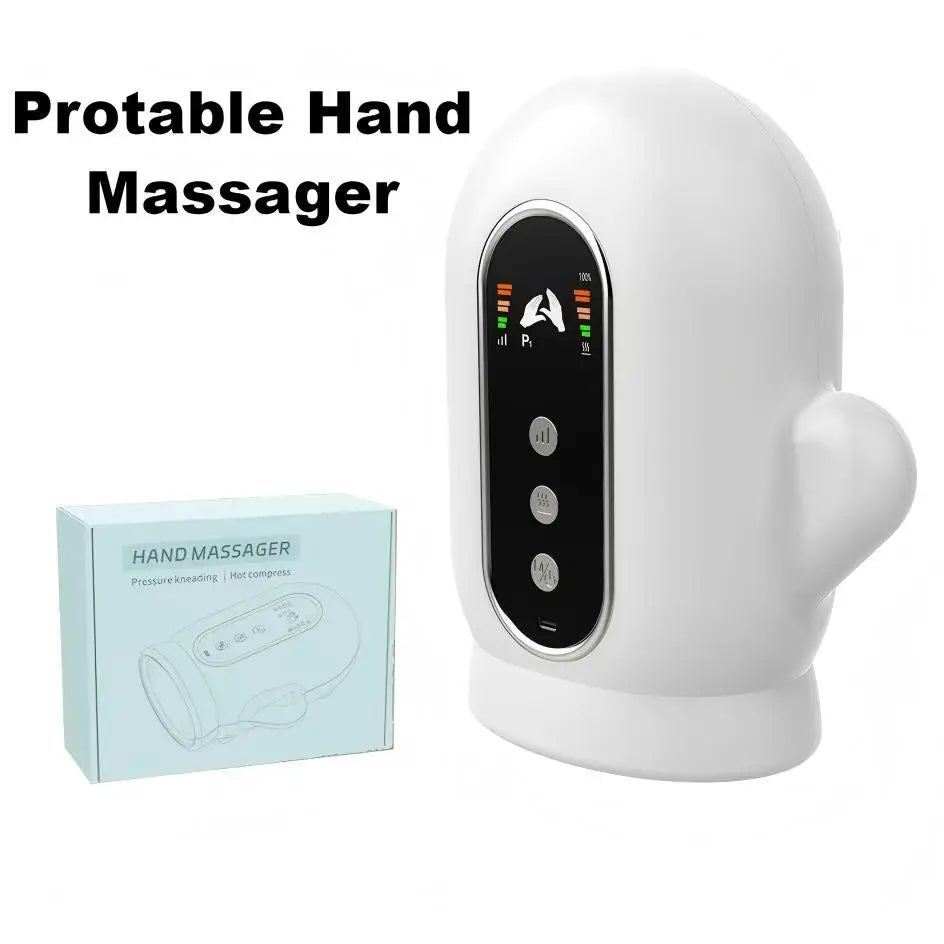 Electric Heated Hand Massager with Air Compression