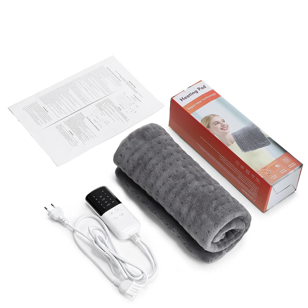 Electric Heating Pad for Back and Leg Pain Relief with Timer - 18