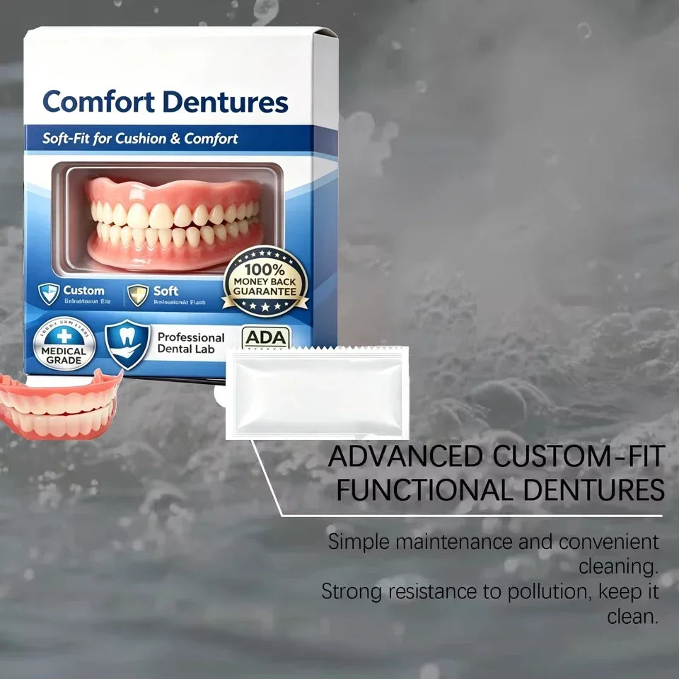 Adjustable Snap-On Cosmetic Dentures for Smile Enhancement - 14