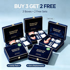 Full Mouth Cosmetic Denture Set with Hygiene Kit and Storage Case