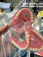 Moldable Temporary Denture Set for Instant Smile
