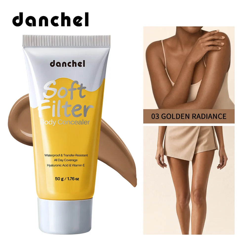 Waterproof Full Coverage Body Concealer for Scars, Tattoos and Veins