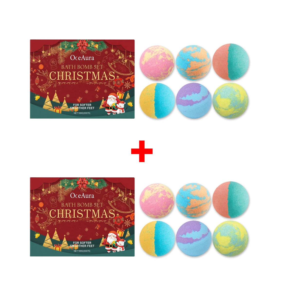 Aromatherapy Bath Bomb Set for Kids and Adults