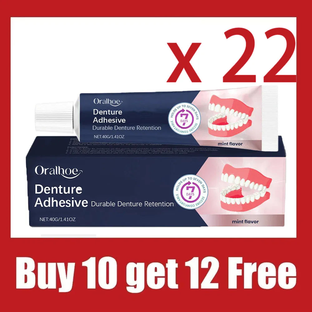 Denture Adhesive Cream for Secure Grip and Long-Lasting Hold - 9