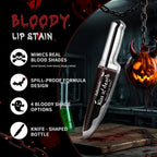 Long-Lasting Bloody Lip Stain for Halloween and Gothic Makeup