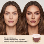 Buildable Matte Pressed Bronzer Powder for Face Contouring