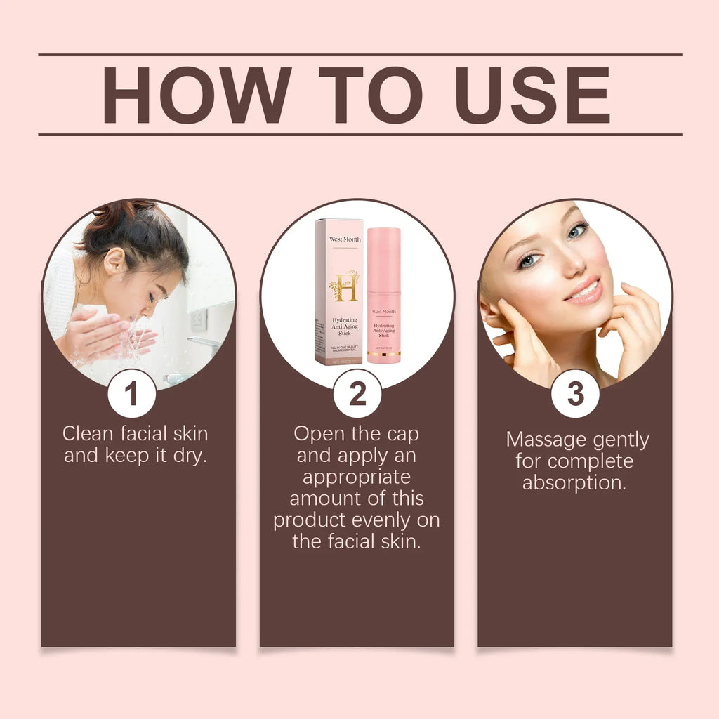 Collagen Anti-Aging Moisturizing Balm Stick for Face