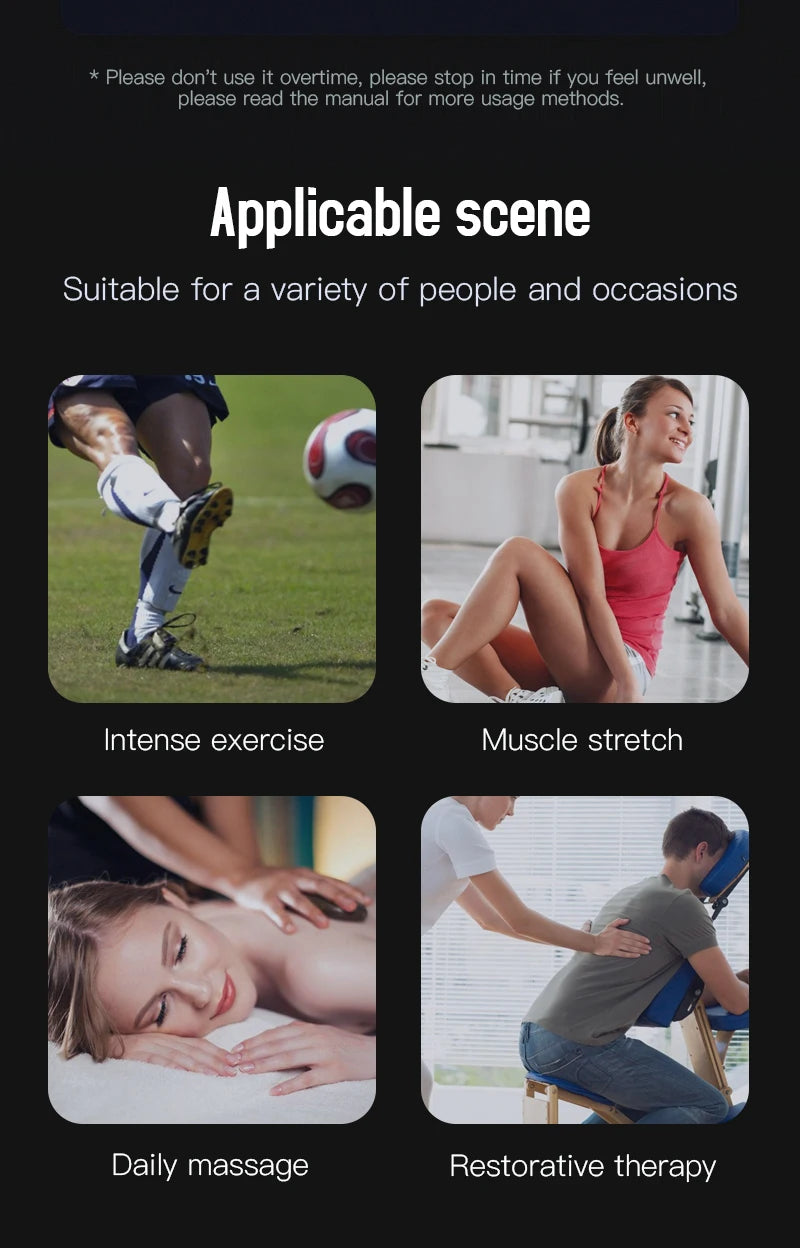 Electric EMS Myofascial Muscle Scraper and Body Massager - 18