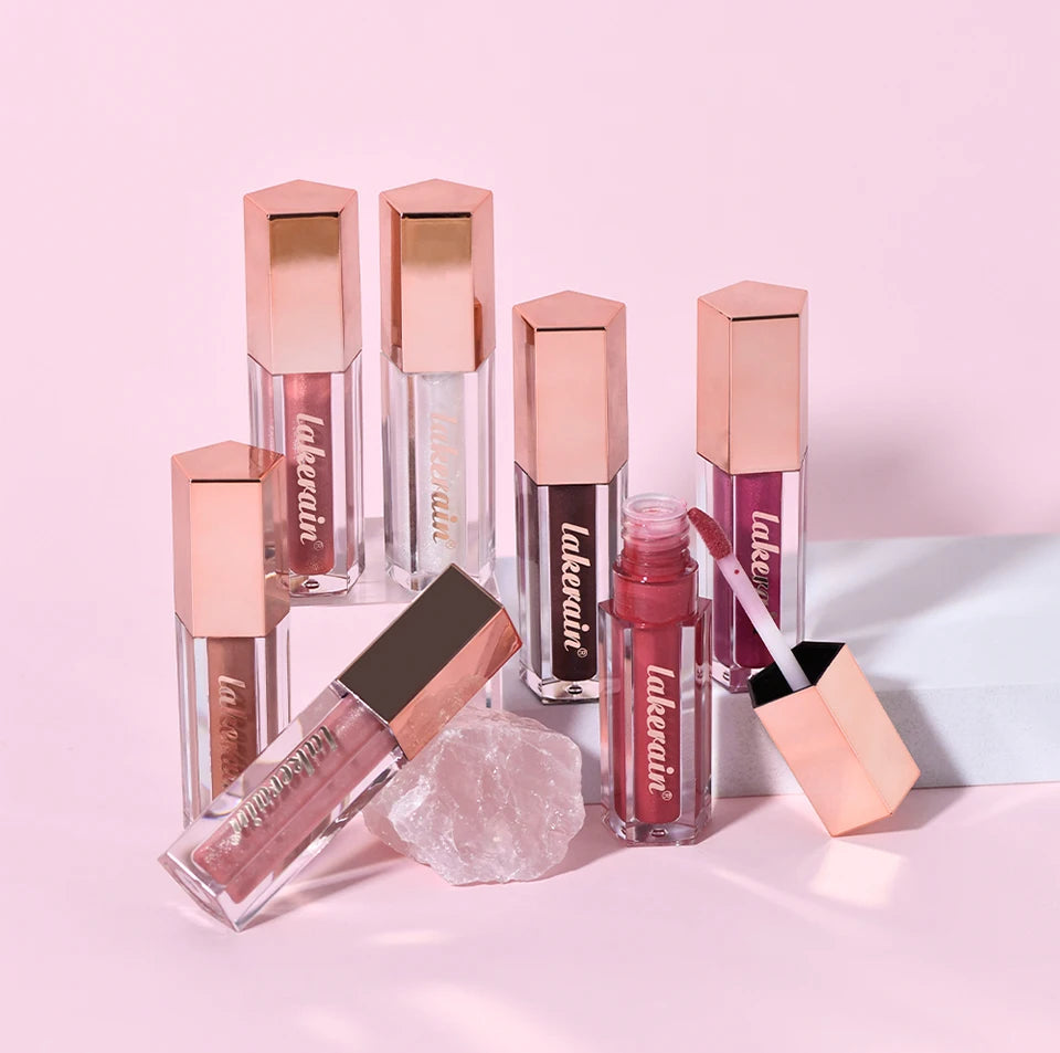 Moisturizing Shimmer Lip Gloss for Plump Hydrated Lips