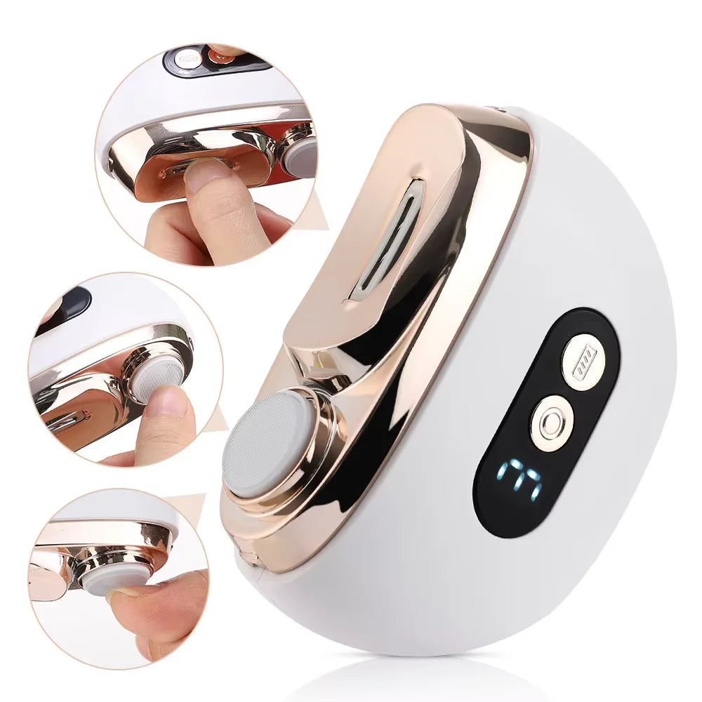 Electric Automatic Nail Clipper with LED Light - 22
