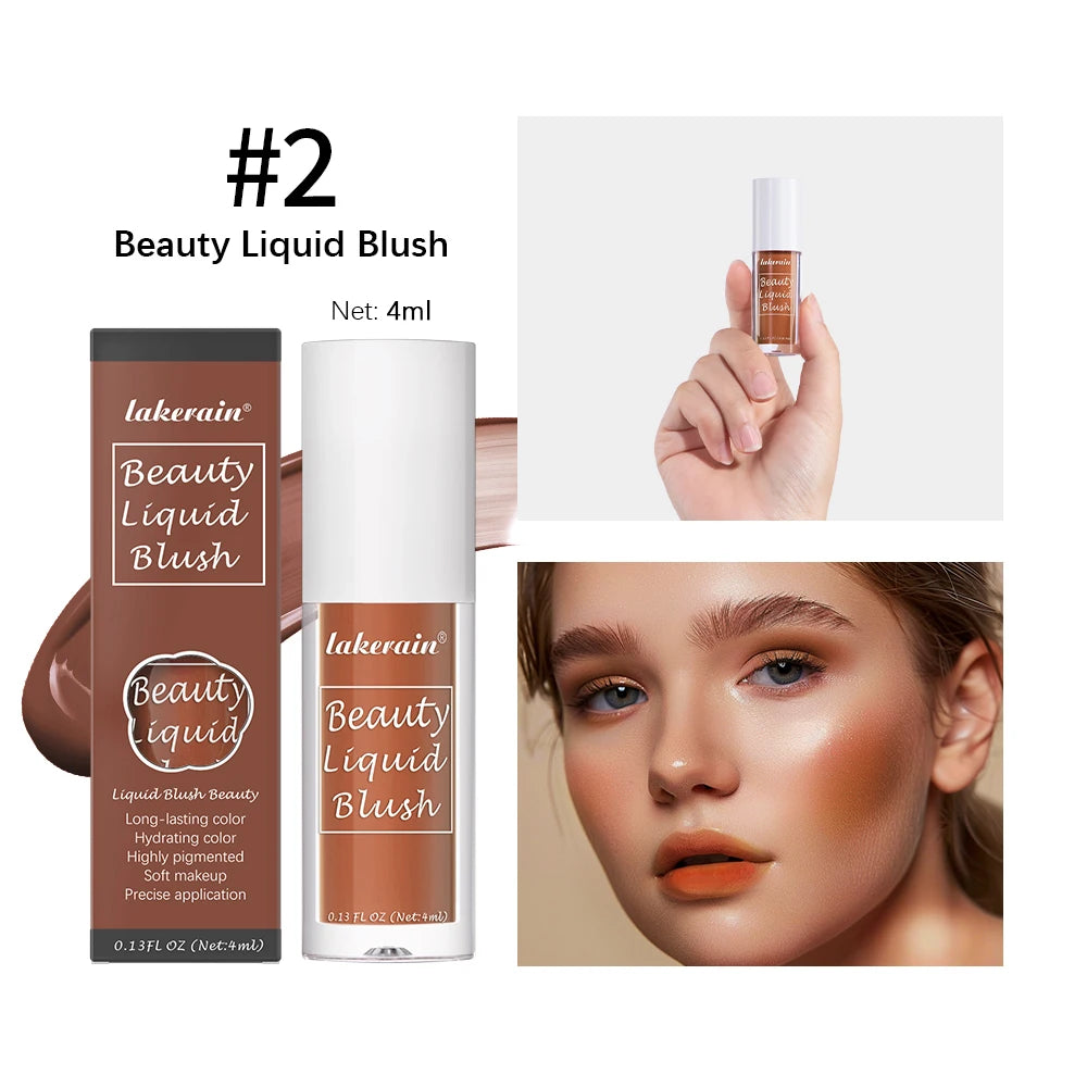 Waterproof Long-Lasting Liquid Cheek Blush - 26