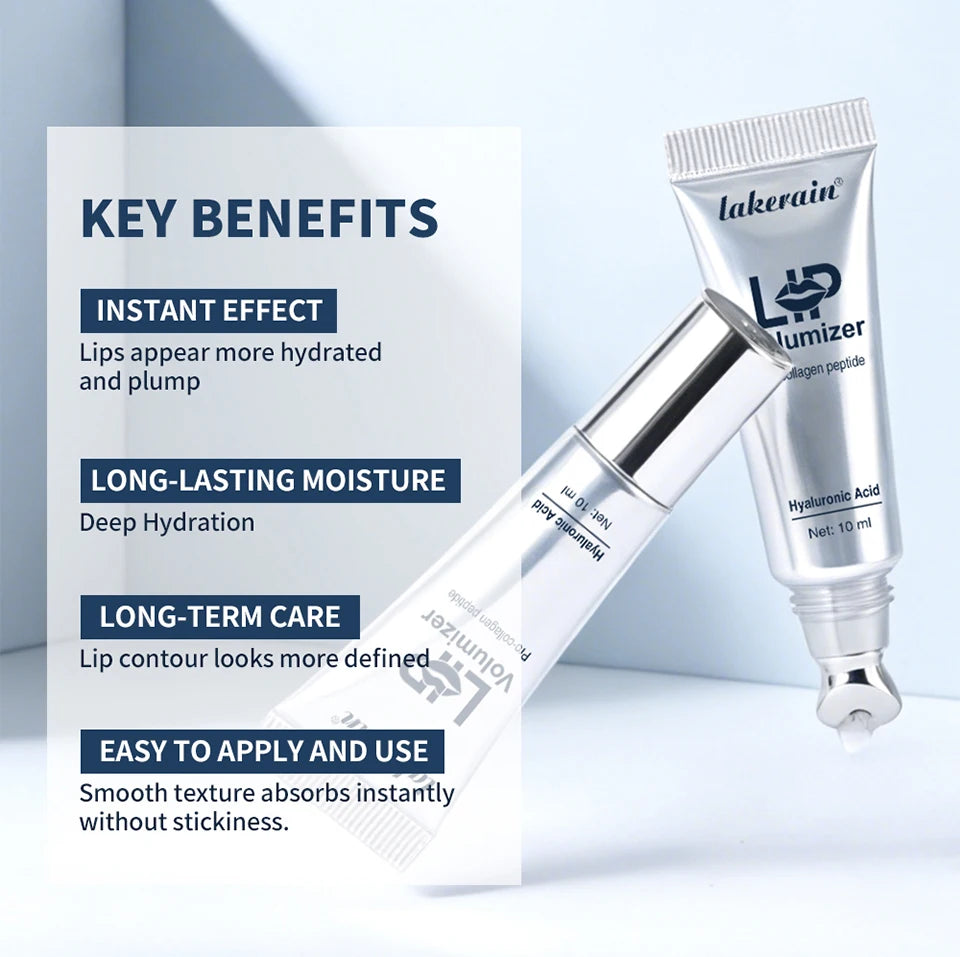 Hydrating Lip Plumper Serum with Hyaluronic Acid