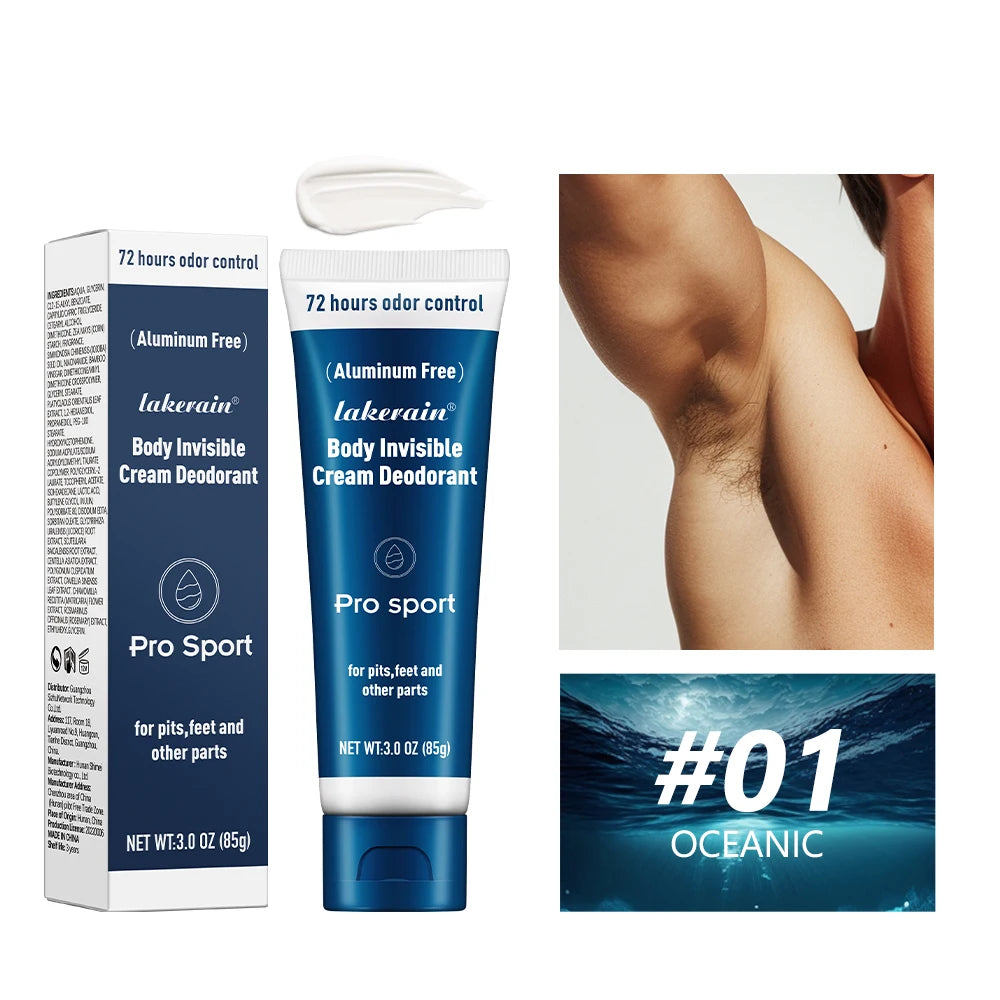 All-Day Invisible Body Deodorant Cream for Odor Control - 19