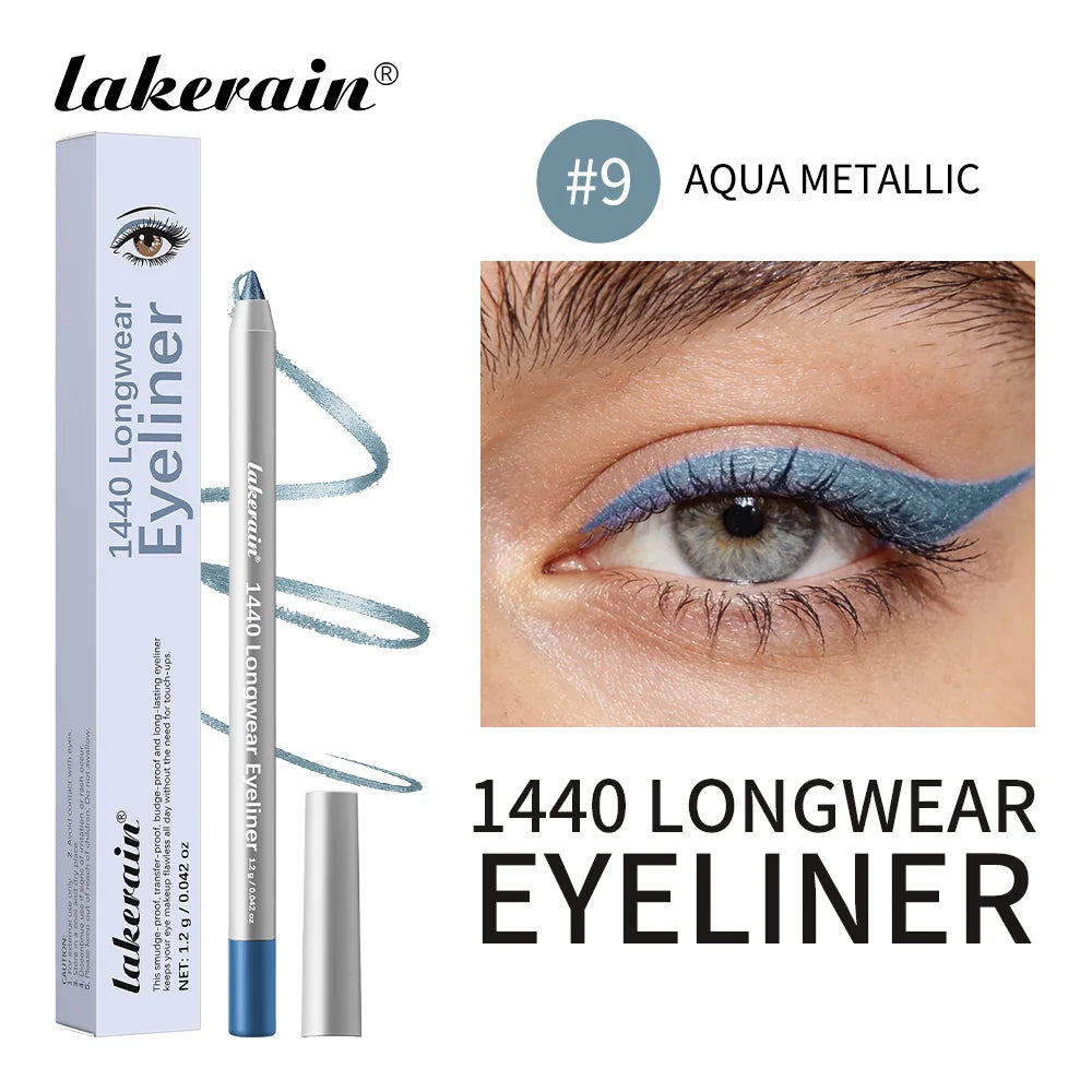 Waterproof Long-Lasting Smudge-Proof Eyeliner Pencil - 22