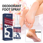 Refreshing Deodorant Foot Spray for Odor Removal and Hydration