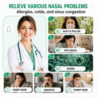 Electric Nasal Irrigator for Sinus Congestion Relief