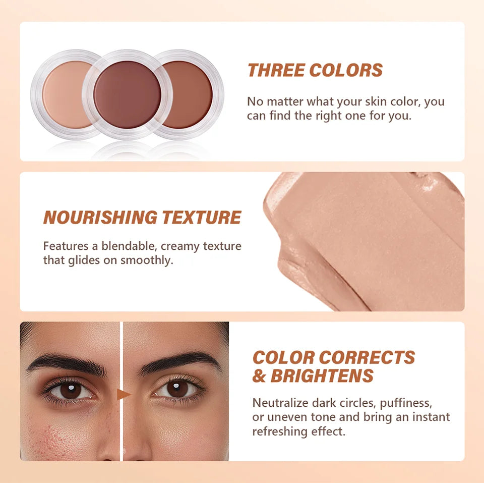 Hydrating Under Eye Brightener Concealer Cream for Dark Circles