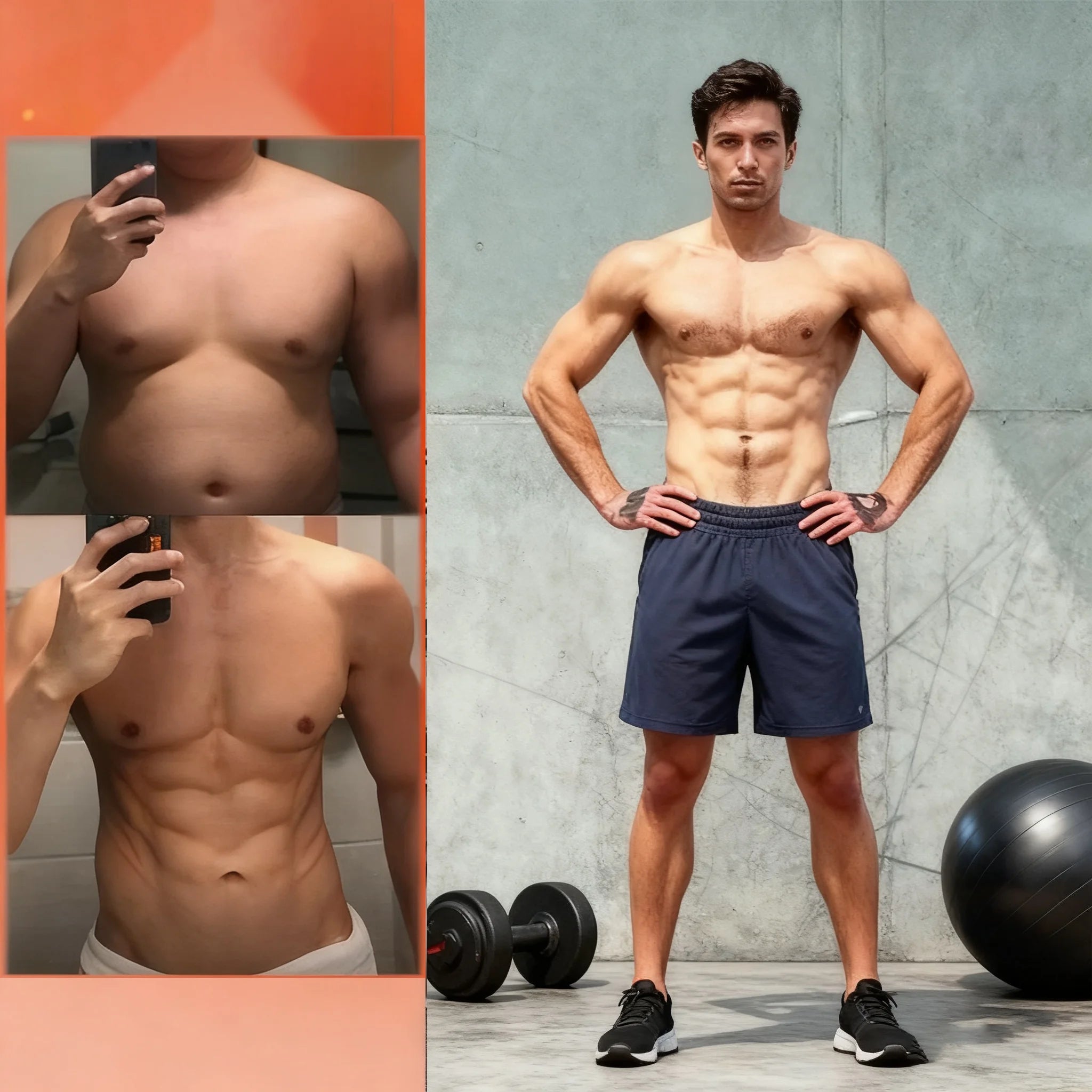 Men's Muscle Definition and Fat Burning Sculpting Cream - 1