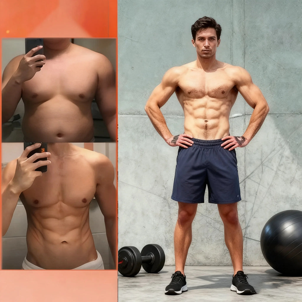 Men's Muscle Definition and Fat Burning Sculpting Cream