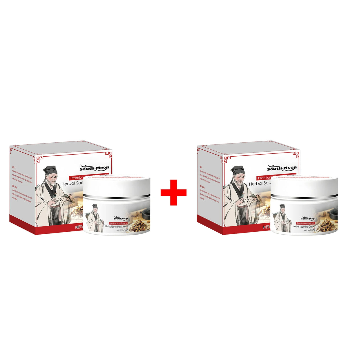 Herbal Soothing Skin Cream for Dryness, Redness and Irritation