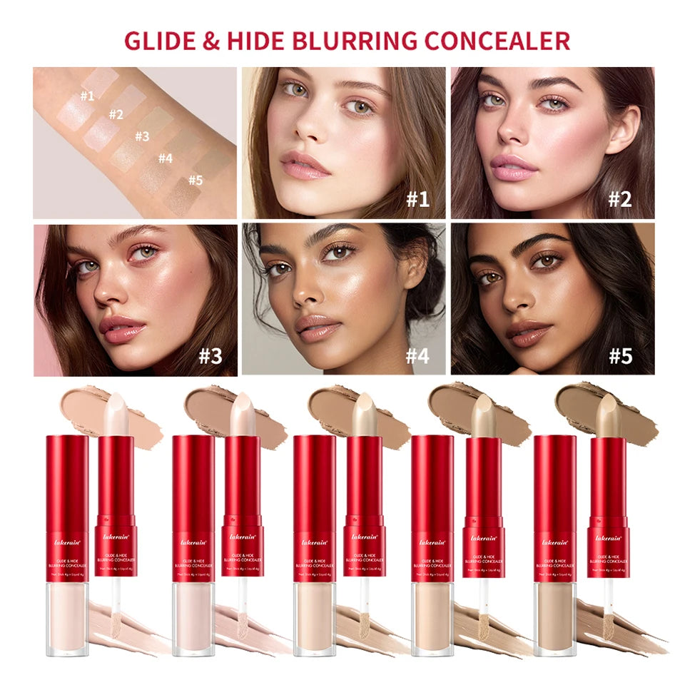 2-in-1 Blurring Concealer and Stick for Full Coverage - 8