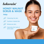 Honey Walnut Exfoliating Facial Scrub and Moisturizing Mask