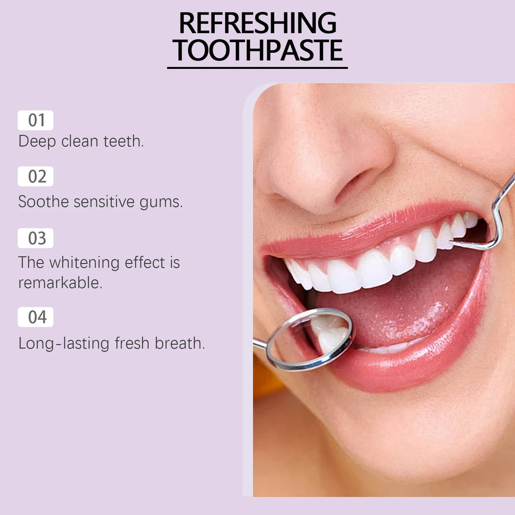 Brightening Toothpaste for Teeth Whitening and Stain Removal