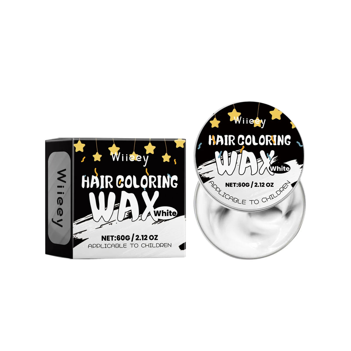 Temporary Washable Hair Color Wax for Kids and Parties