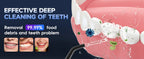 Rechargeable Cordless Water Flosser for Teeth Deep Cleaning