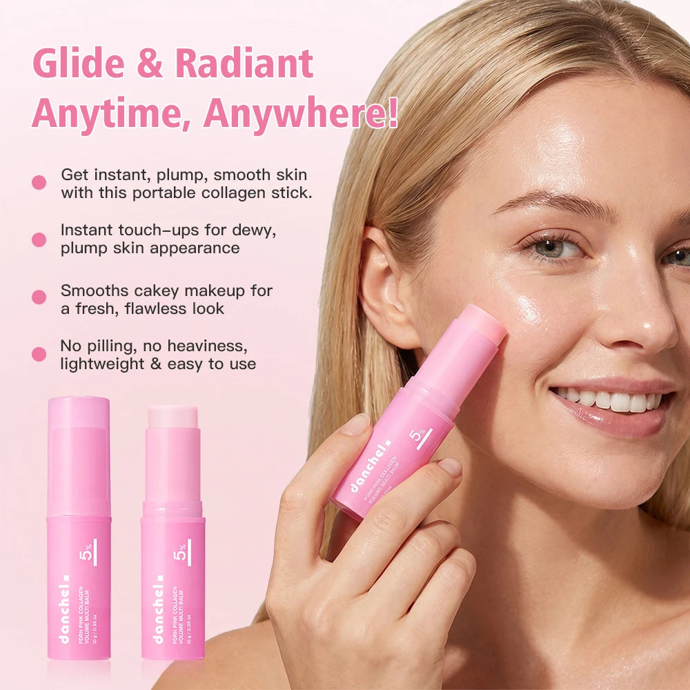 Collagen Hydrating Multi-Balm Stick for Dewy Plump Skin