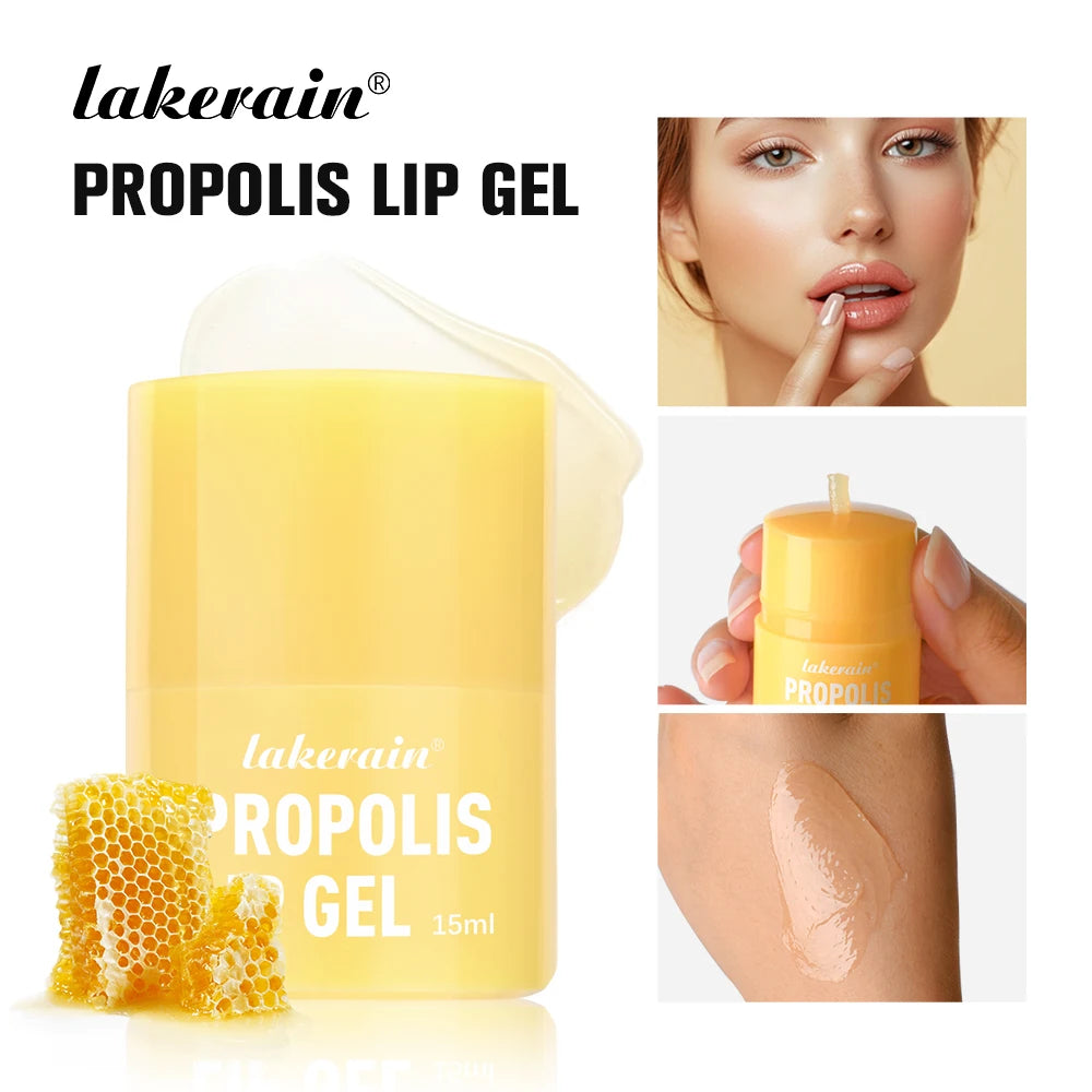 Propolis Hydrating Lip Gel for Repair and Moisturizing - 1