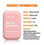 Long-Lasting Waterproof Matte Contouring Bronzer Powder