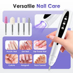 2-in-1 Electric Nail Drill and UV Curing Lamp Kit