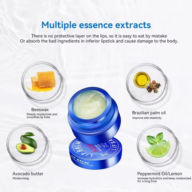 Exfoliating Lip Balm for Dark Spot Correction and Moisture Repair