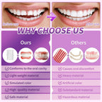 Instant Cosmetic Smile Teeth Whitening Veneers Upper and Lower Set