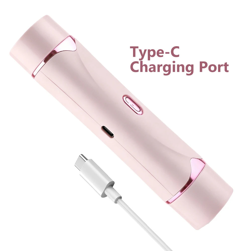 Dual-Head Painless Electric Body and Bikini Hair Trimmer