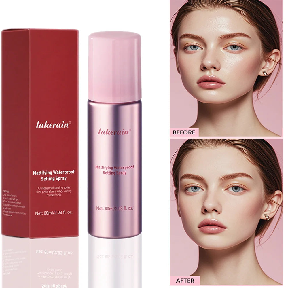 Long-Lasting Mattifying Waterproof Makeup Setting Spray - 1