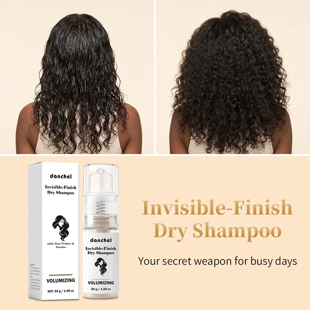 Volumizing Dry Shampoo Powder for Instant Oil Absorption