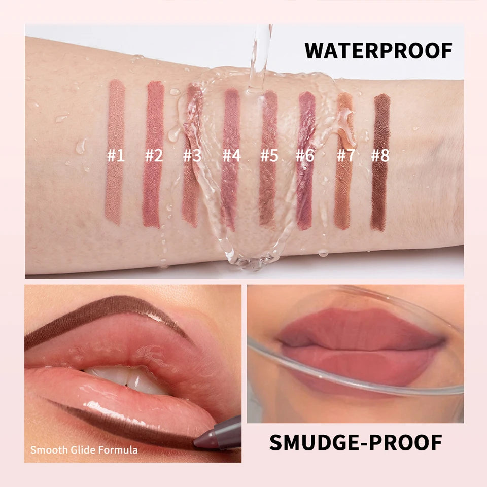 Water-Resistant Matte Lip Contour Pencil - 14