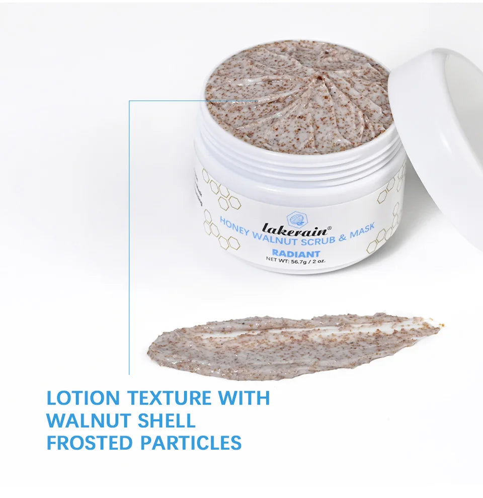 Honey Walnut Exfoliating Facial Scrub and Moisturizing Mask - 12