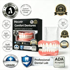 Adjustable Cosmetic Denture Set for Natural Smile
