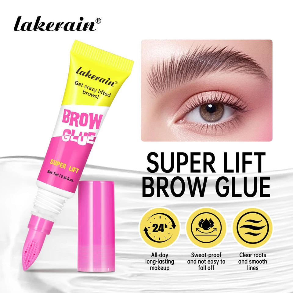 Long-Lasting Brow Lamination Styling Glue with Precision Comb - 7