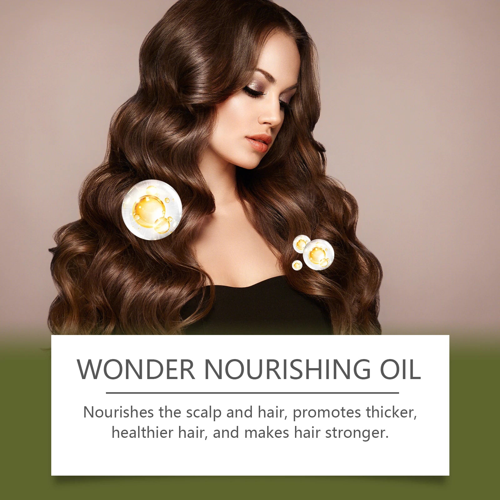 Nourishing Hair Growth Oil for Damaged Hair and Scalp Repair - 5