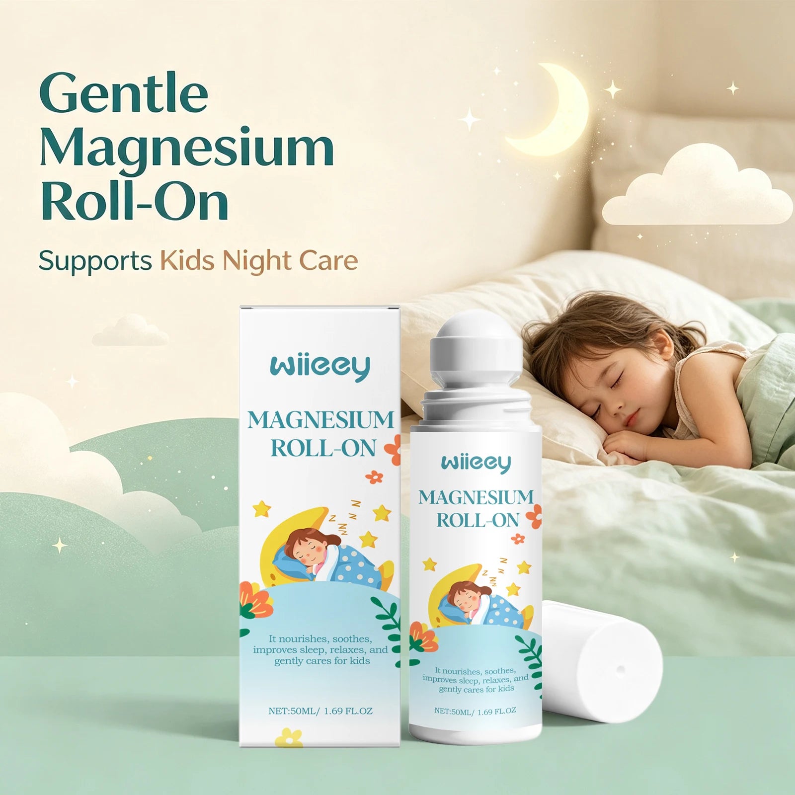 Magnesium Roll-On for Kids Sleep and Relaxation - 1