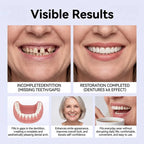 Comfortable Full Set Silicone Dentures for Instant Smile Enhancement