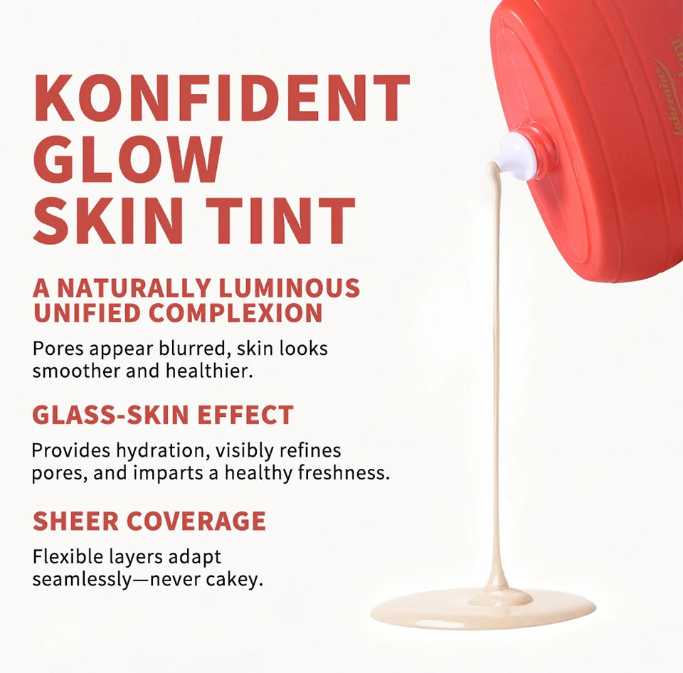 Buildable Glow Skin Tint Foundation for Radiant Coverage