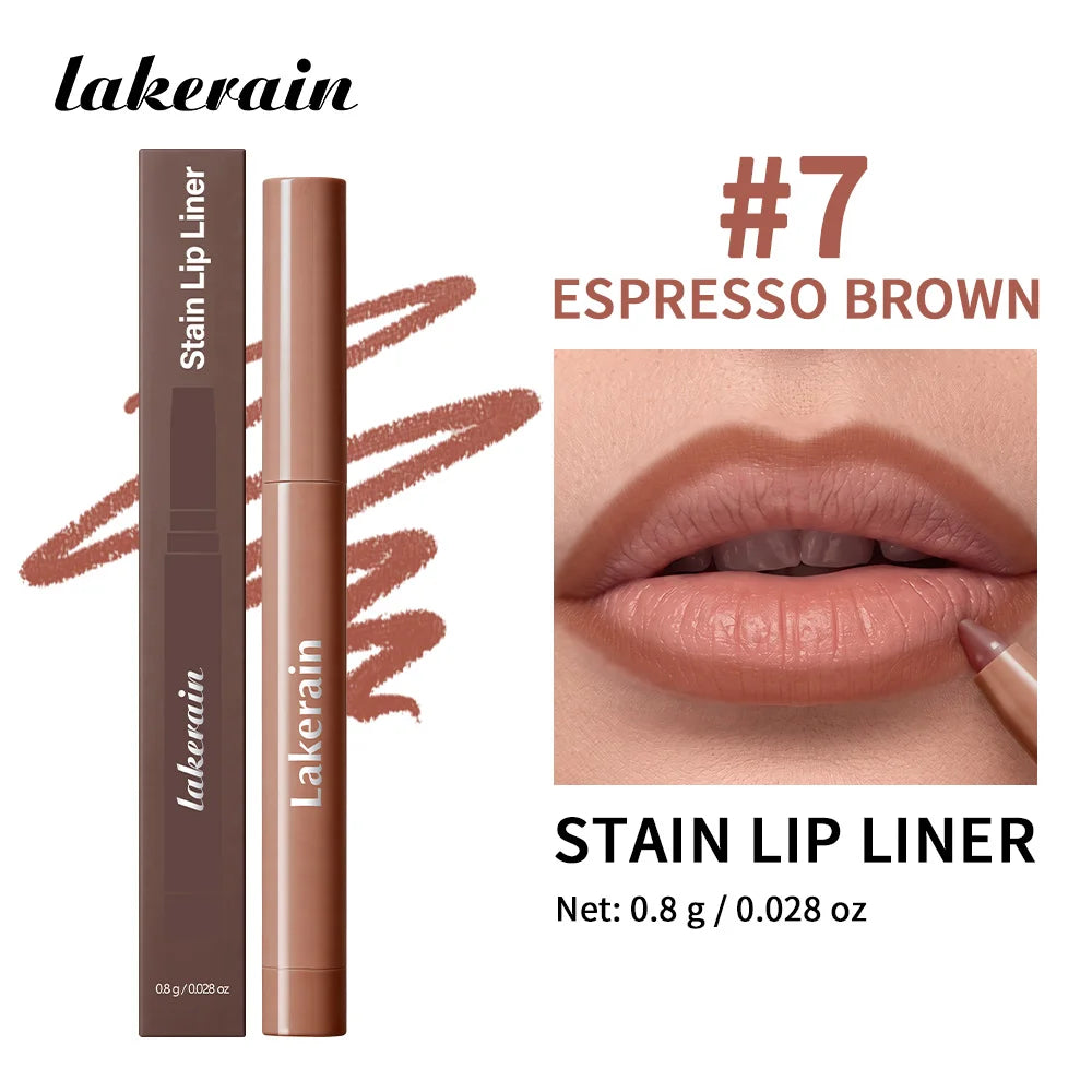 Waterproof Long-Lasting Matte Lip Liner Pencil - 24