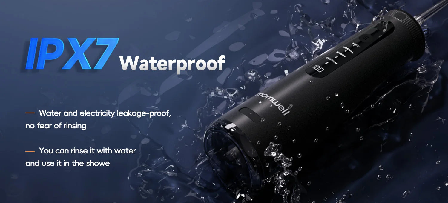Portable Cordless Water Flosser for Teeth and Braces - 11